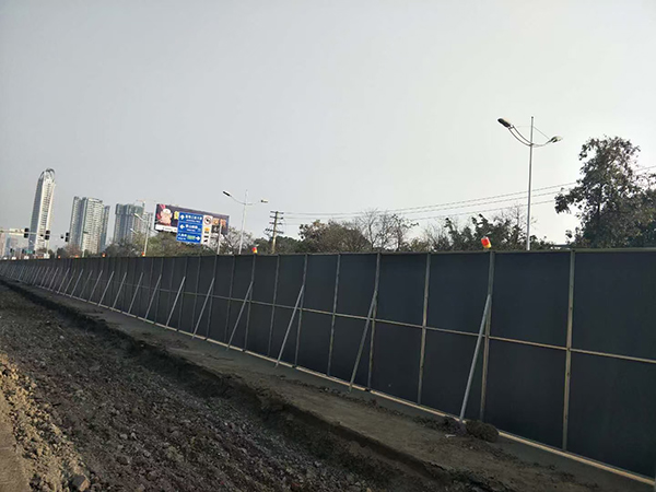 北京工程施工框架围挡图片1